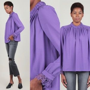 NWT - Current Air Purple top